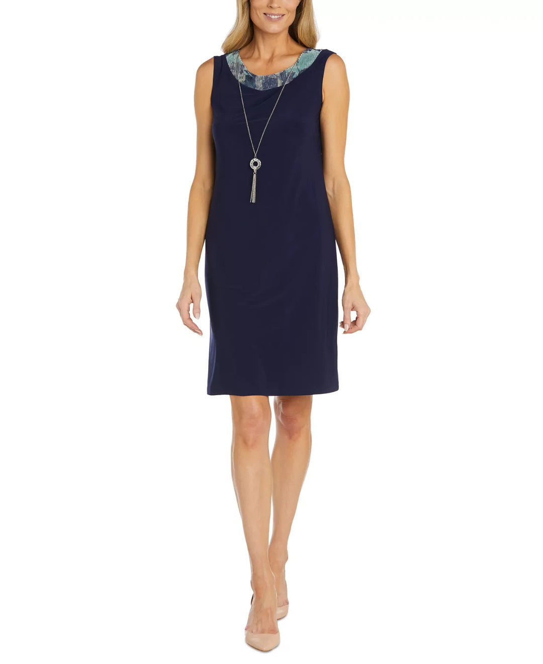 R & M Richards Women's 2-Pc. Printed Jacket & Dress Set MSRP $99