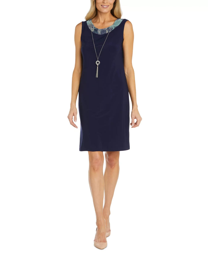 R & M Richards Women's 2-Pc. Printed Jacket & Dress Set MSRP $99