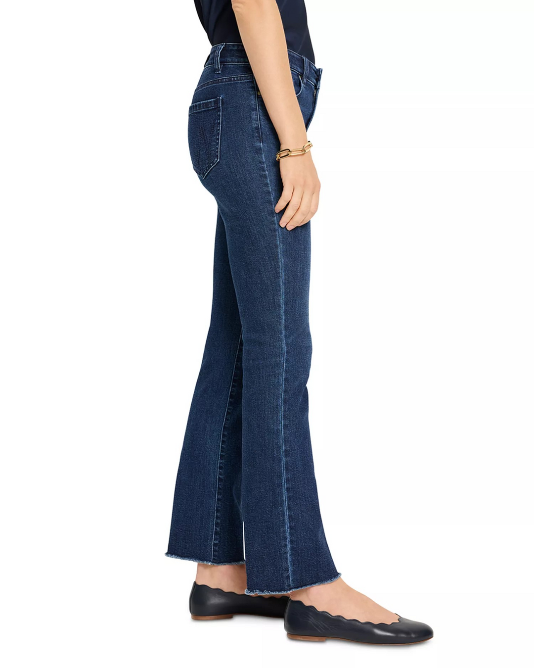 NIC+ZOE Mid Rise Demi Bootcut Jeans MSRP $158