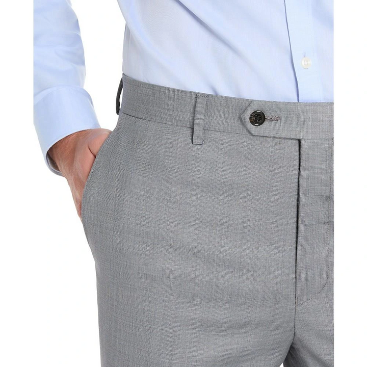 Lauren Ralph Lauren Men's Slim-Fit Sharkskin Wool Stretch Suit Pants MSRP $190