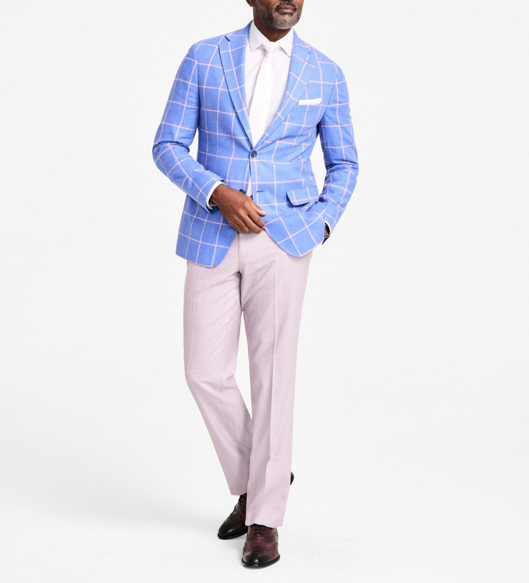 Tallia Men's Printed Notch-Lapel Sport Coat  MSRP $295