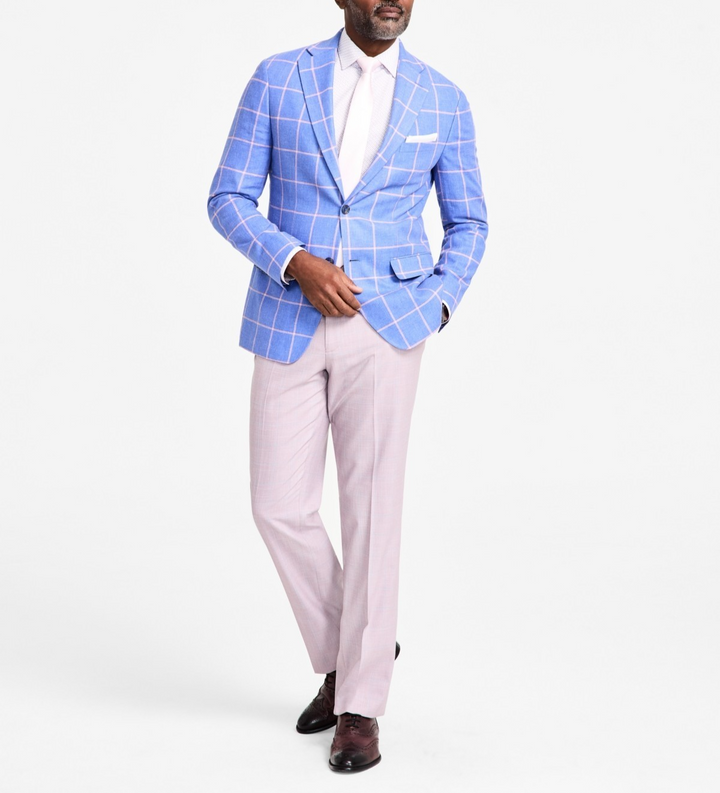 Tallia Men's Printed Notch-Lapel Sport Coat  MSRP $295