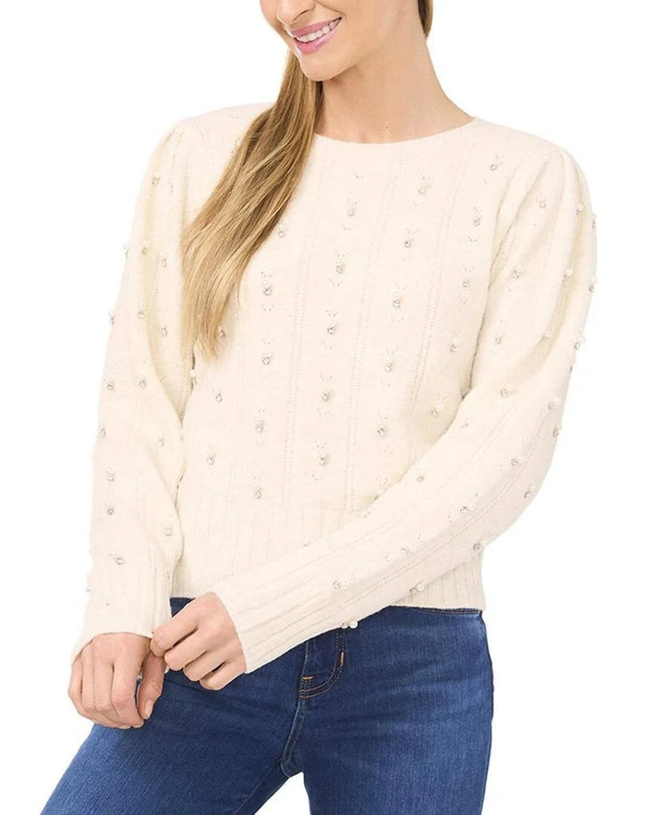 CeCe Embellished Sweater MSRP $99