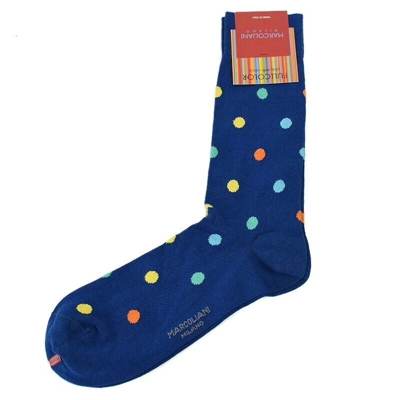 Marcoliani Multi Dot Crew Socks MSRP $33