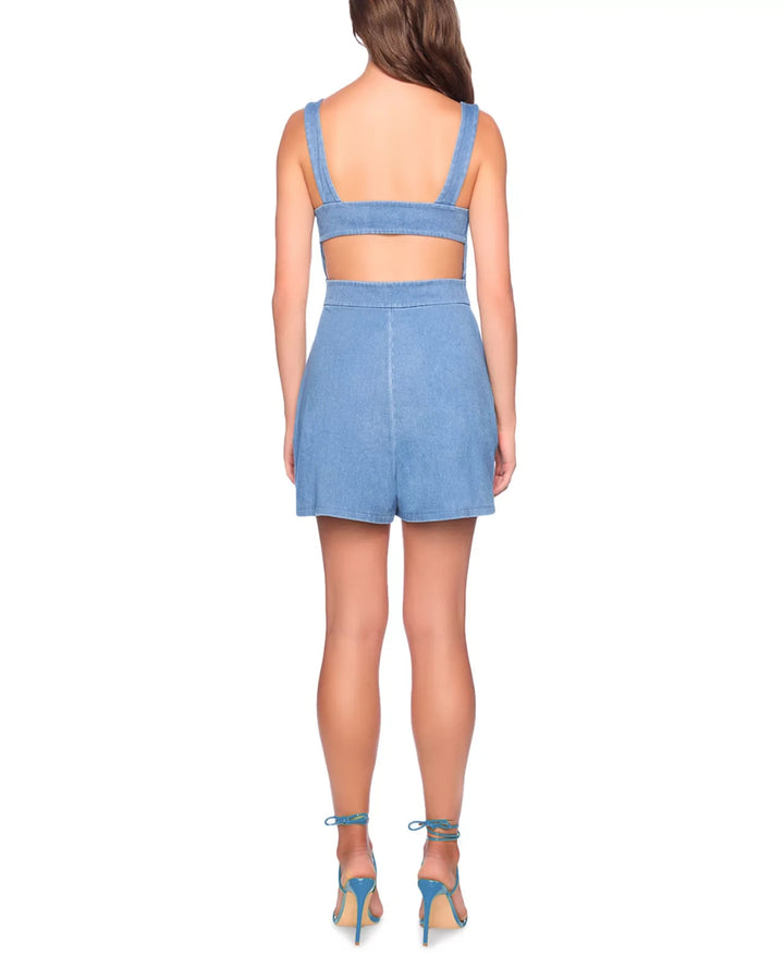 Susana Monaco Denim Romper MSRP $188