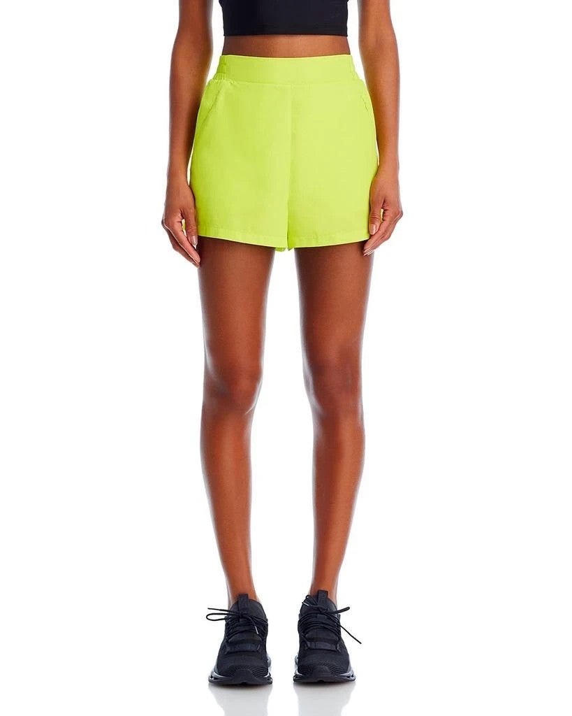 AQUA Athletic Flat Front Windbreaker Shorts MSRP $58