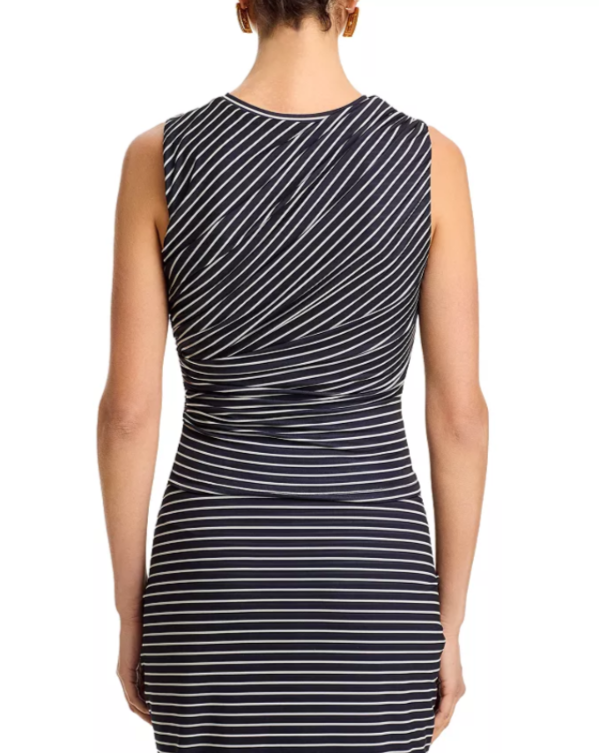 Ronny Kobo Cate Striped Top MSRP $298