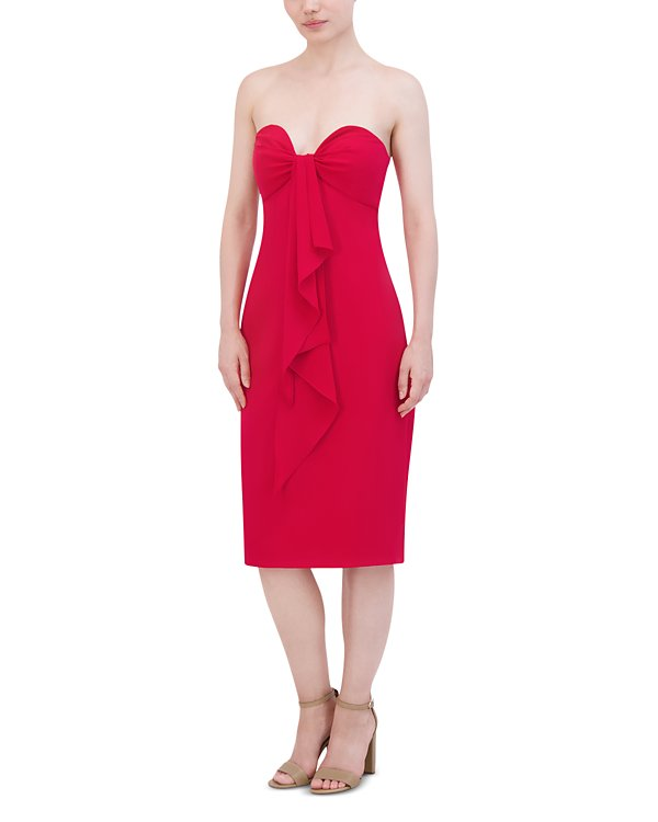 BCBGMAXAZRIA Strapless Sweetheart Neck Dress MSRP $268