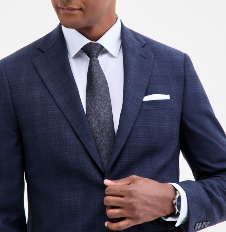 Calvin Klein Men's Slim-Fit Wool-Blend Suit Jacket MSRP $450