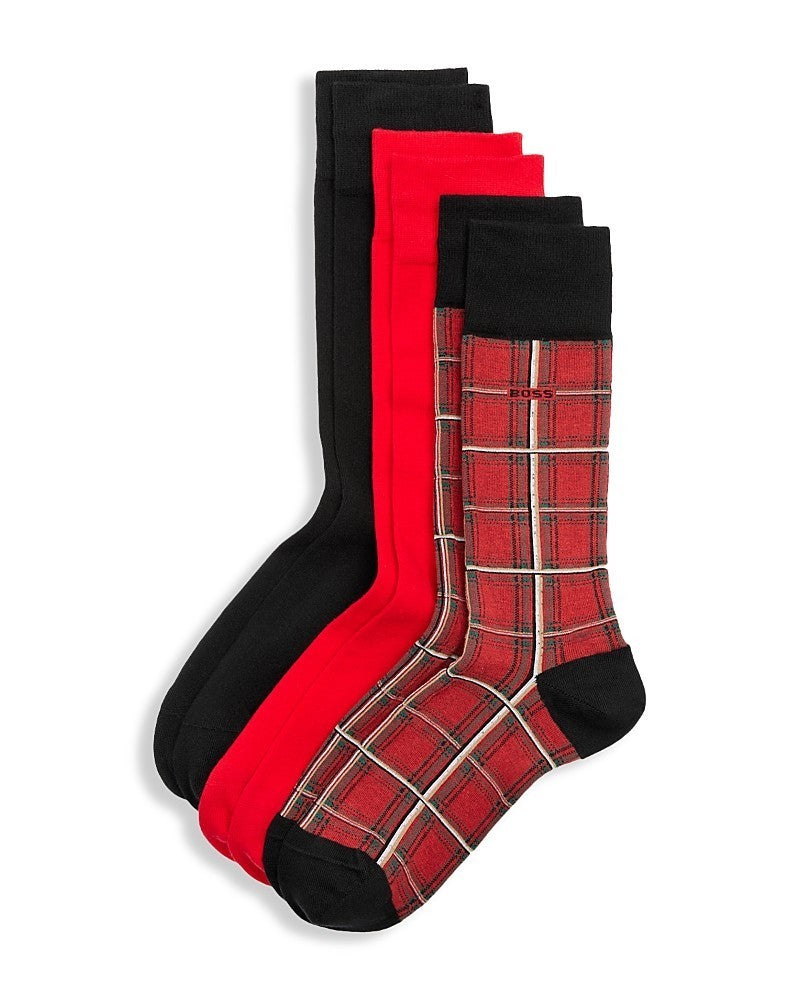 Boss Dress Socks Gift Set, Pack of 3 MSRP $30