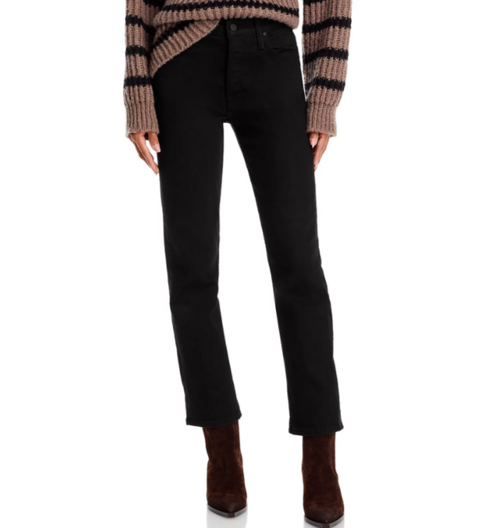 MOTHER The Tomcat High Rise Ankle Straight Jeans MSRP $218
