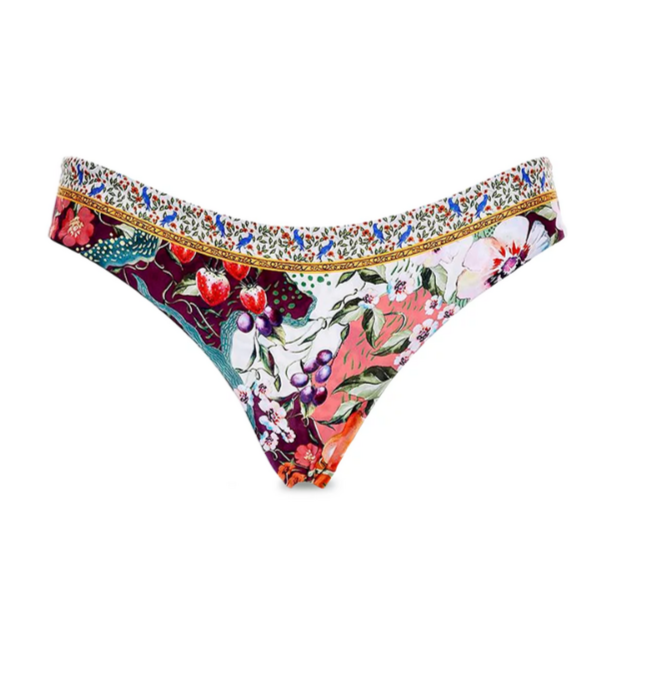 Agua Bendita Audrey Seed Reversible Bikini Bottom MSRP $120