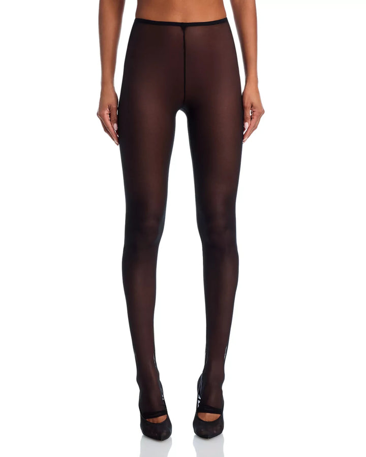 Norma Kamali Semi Sheer Leggings MSRP $100