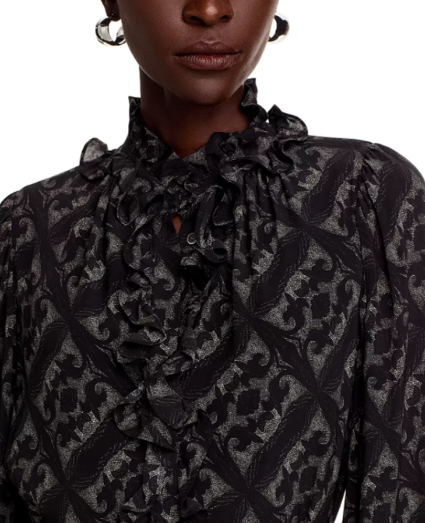 Kobi Halperin Landry Ruffled Dress MSRP $398