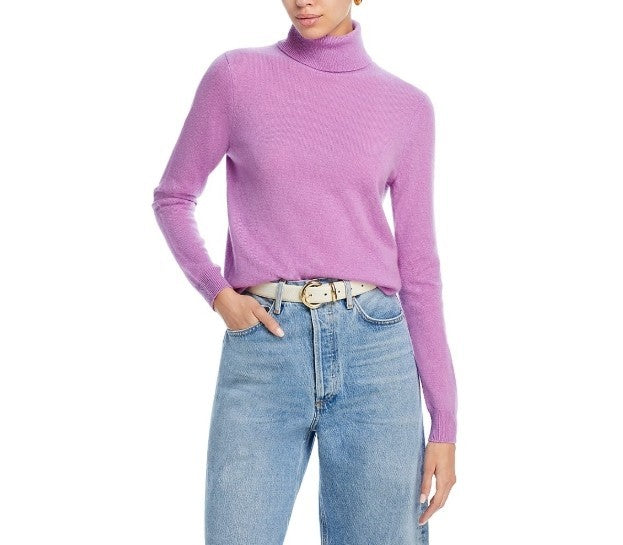 C by Bloomingdale's Cashmere Turtleneck Sweater MSRP $178