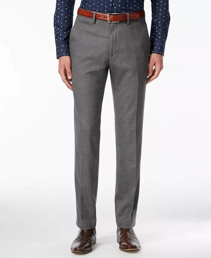 Kenneth Cole Reaction Men's Slim-Fit Stretch Dress Pants MSRP $95