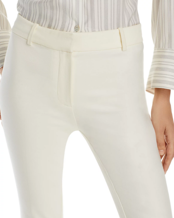 Derek Lam 10 Crosby Cropped High Waist Flared Pants MSRP $345