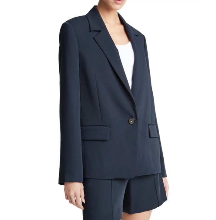 Vince Soft One Button Blazer MSRP $595