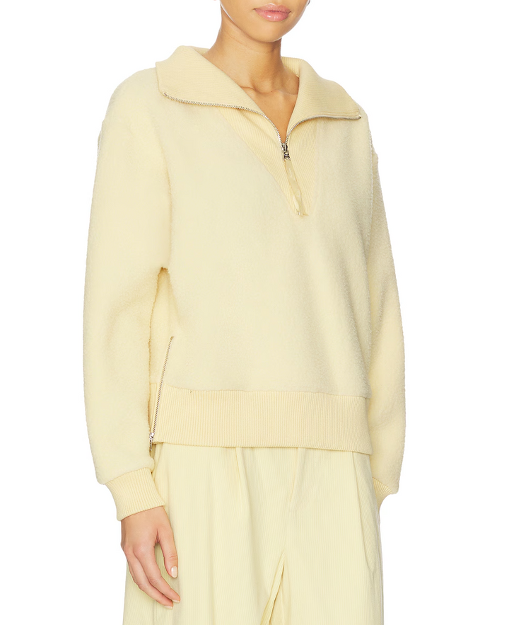 Varley Jaylin Half Zip Fleece Pullover MSRP $148