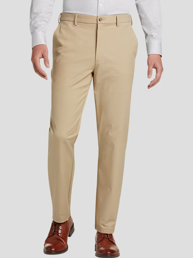 Lauren Ralph Lauren Men's Classic-Fit Cotton Stretch Dress Pants MSR $95