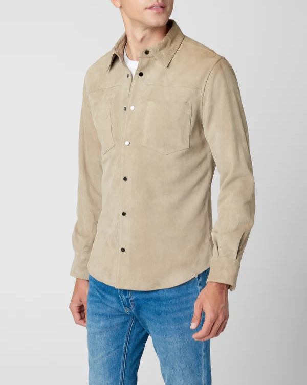 BLANKNYC Leather Shirt Jacket MSRP $298