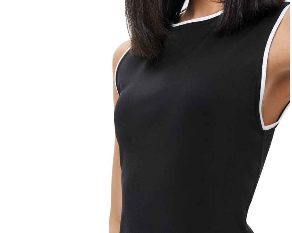 Alice + Olivia Edris Sleeveless Mini Dress MSRP $295
