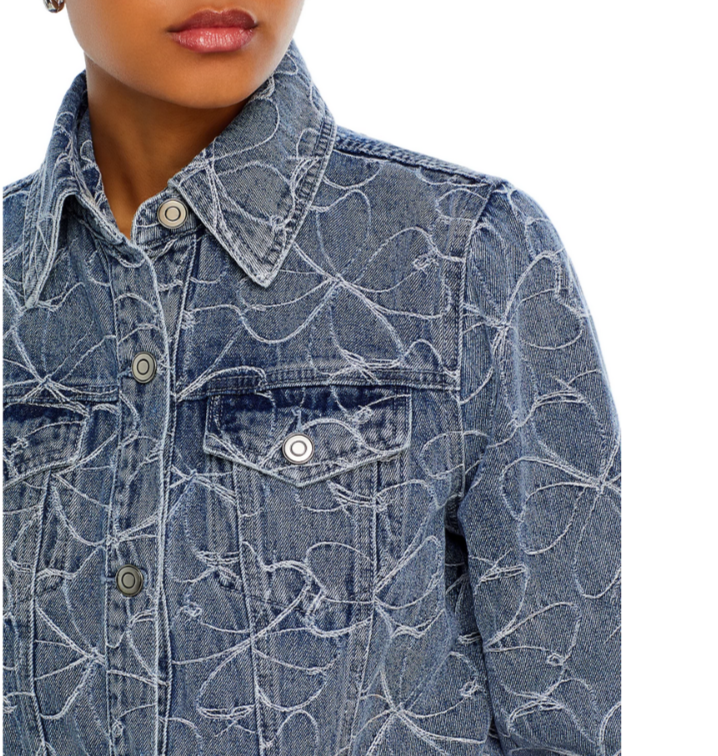 Ramy Brook Hoff Denim Jacket MSRP $445