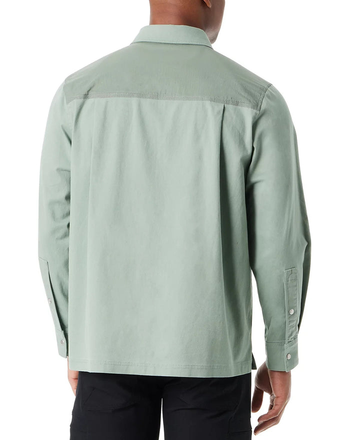 BASS OUTDOOR Relaxed Fit Camo Worker Shirt Jacket MSRP $89