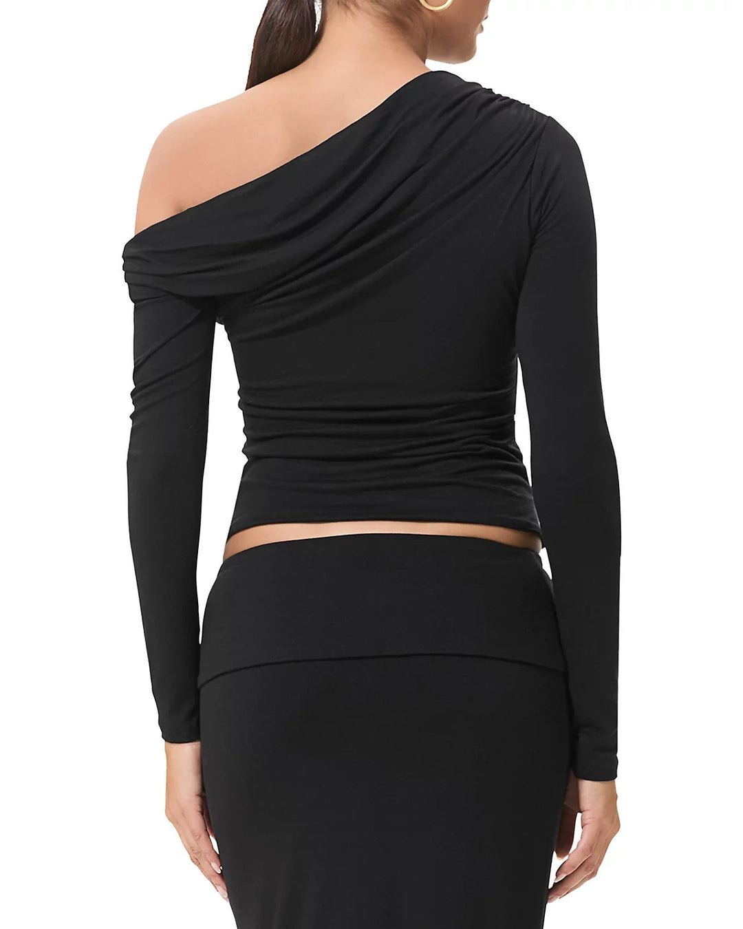 AFRM Bria Draped One Shoulder Top MSRP $58