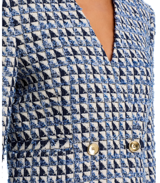 Derek Lam 10 Crosby Marcel Tweed Jacket MSRP $650