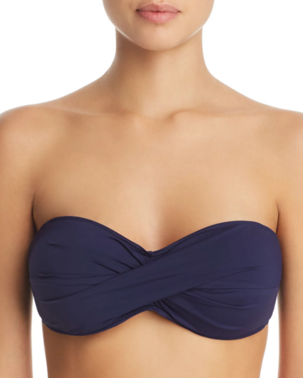 Tommy Bahama Pearl Twist Bandeau Bikini Top MSRP $69