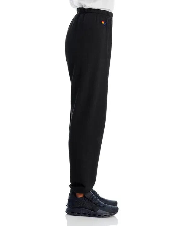 Aviator Nation Rainbow-Stripe Sweatpants MSRP $156