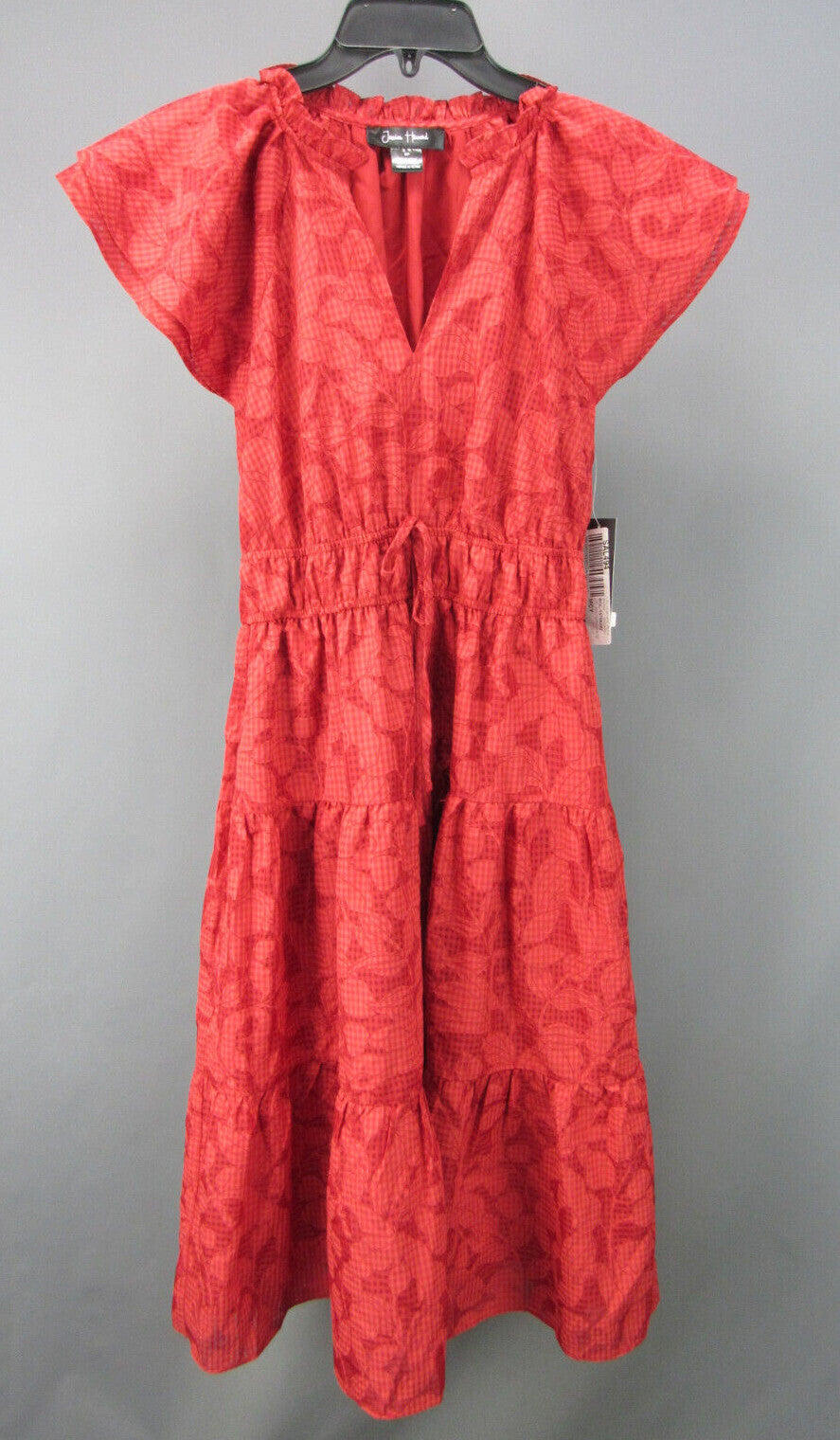 Jessica Howard Cap Sleeve Split Neck Dress MSRP $139 # 1A 1934 NEW