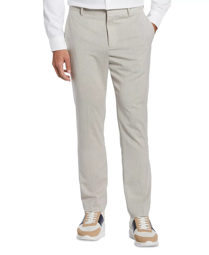 Perry Ellis Men's Slim-Fit Flat Front Stretch Pants MSRP $89.50
