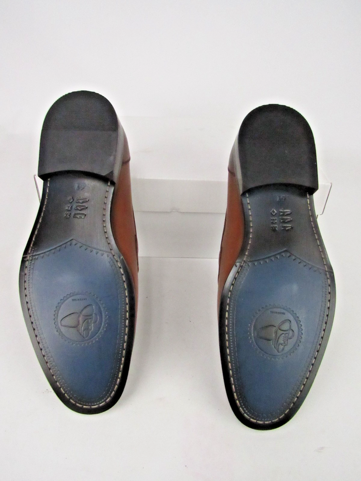 Elegant Men’s Genuine Leather Loafers – Handcrafted Size EU 41