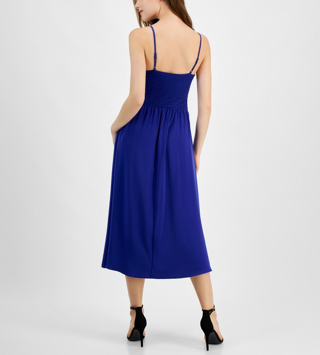 RACHEL Rachel Roy Dona Mixed Media A-Line Dress MSRP $159