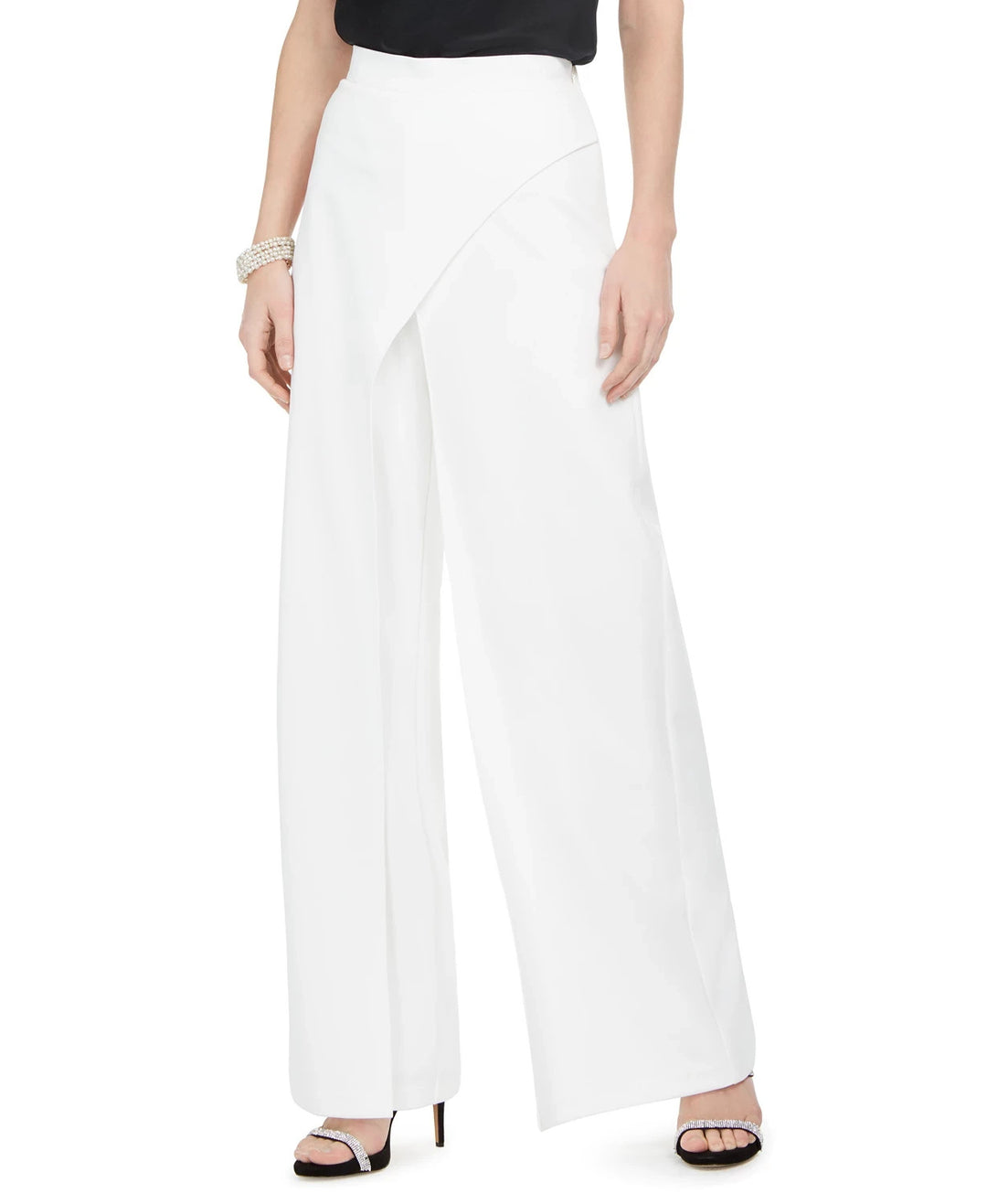 Adrianna Papell Petite Draped Evening Pants MSRP $109
