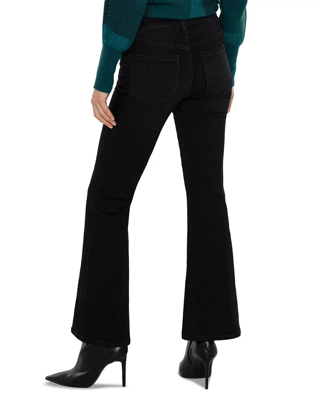Liverpool Los Angeles Kennedy High Rise Flared Jeans MSRP $109