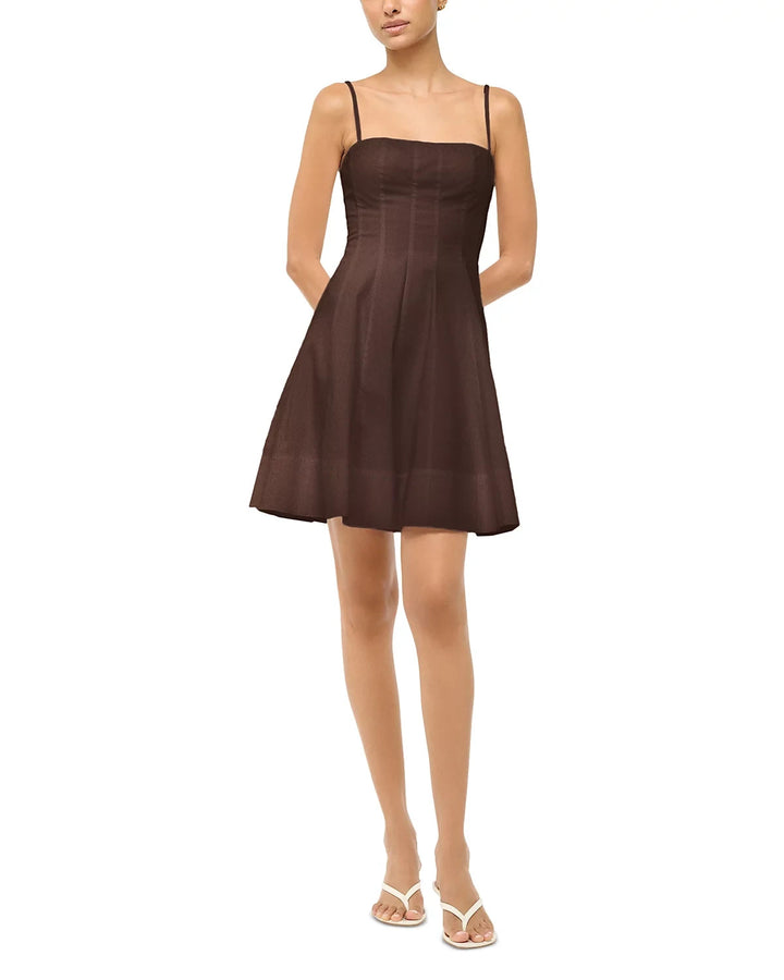 STAUD Wylie Mini Dress MSRP $245