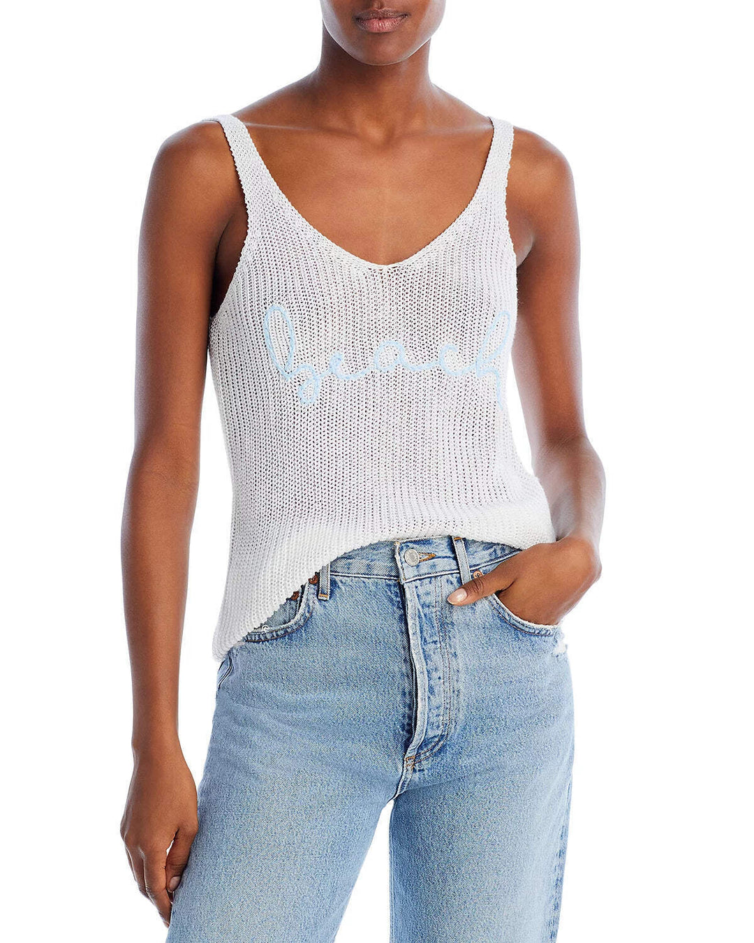 Vintage Havana Beach Sweater Tank MSRP $68
