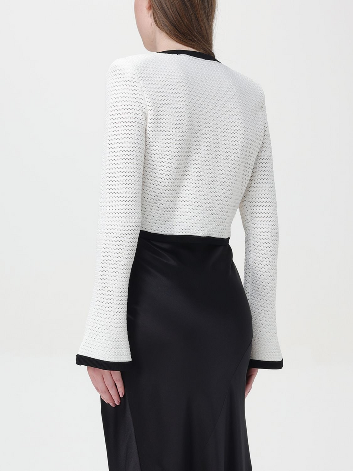 Self-Portrait Crochet Crewneck Cardigan MSRP $510