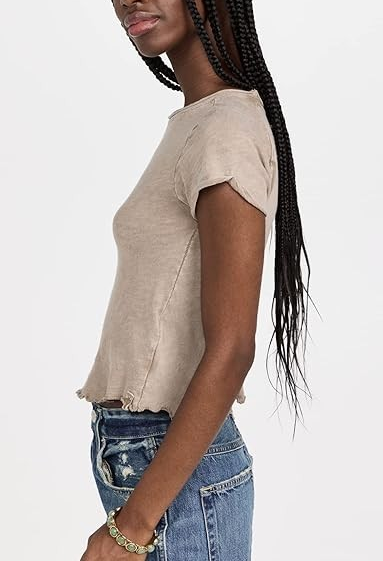 Free People Women's We the Free Be My Baby T-Shirt MSRP $38