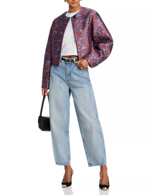 Derek Lam 10 Crosby Neville Cloque Jacket MSRP $595