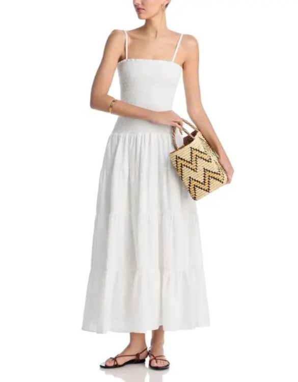 Peixoto Clementine Tiered Maxi Dress MSRP $178