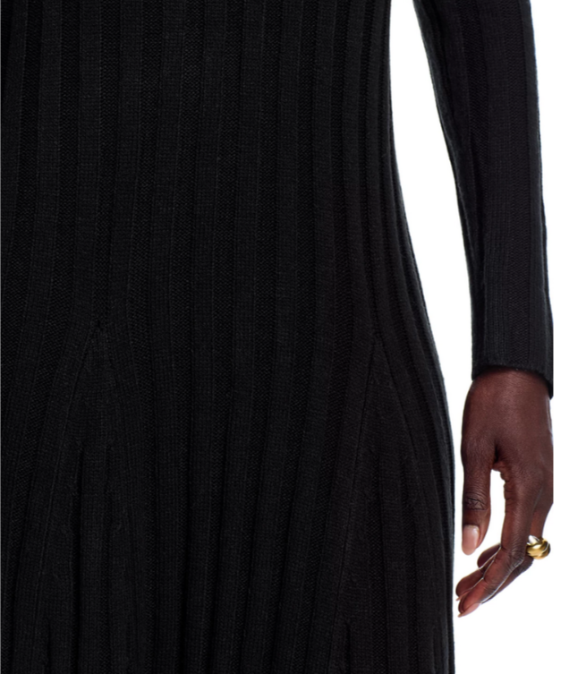 FRENCH CONNECTION Babysoft Fit and Flare Dress MSRP $138