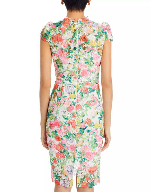 Eliza J Guipure Lace Dress MSRP $198