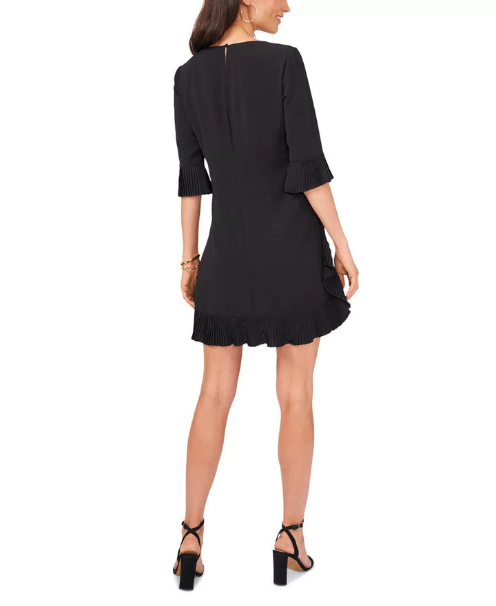 MSK Petite Pleated-Trim Shift Dress MSRP $79
