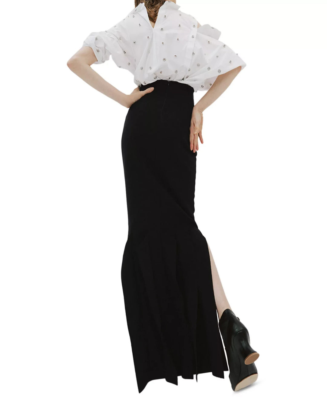 A. w.a. k.e. Mode Studded Top MSRP $580