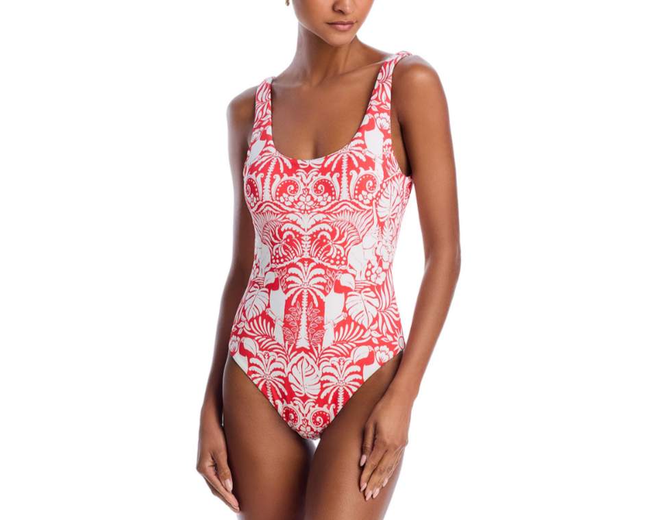 AQUA x The White Lotus Swim One Piece Swimsuit MSRP $108