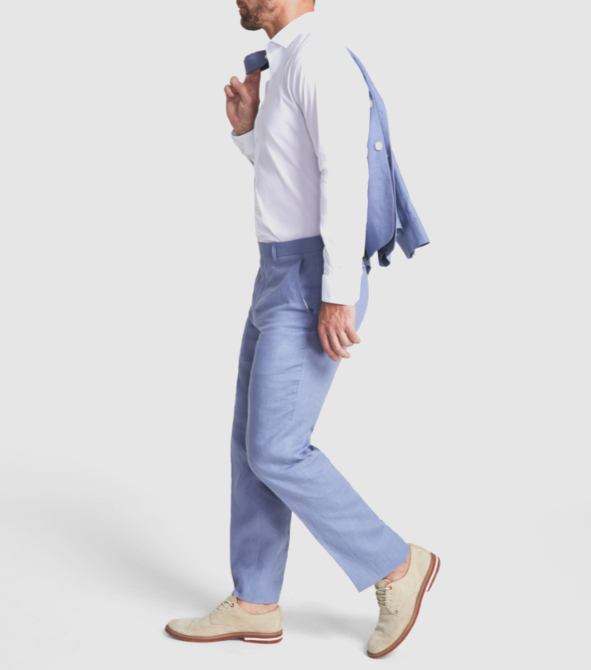 LAUREN Ralph Lauren UltraFlex Classic-Fit Linen Pants MSRP $125